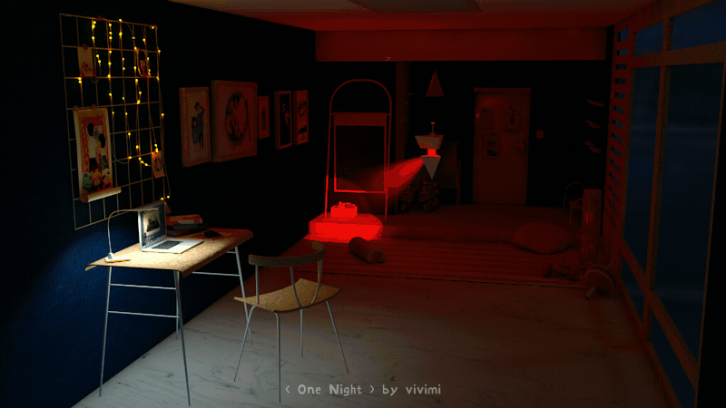 下班前的房间（图ZOTEwNTIwOTI=） - 短片 - 站酷设计师vivimi原创素材 - 站酷ZCOOL