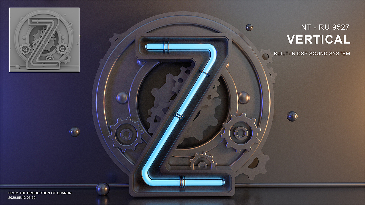 C4D霓虹灯建模（图ZMjI2NzA5OTg0） - 场景 - 站酷设计师CHaron米原创素材 - 站酷ZCOOL