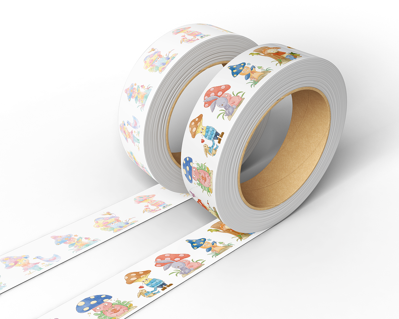 蘑菇精灵系列插画