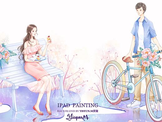 iPad绘-遇（个人主页-ZNTA3MzgwMTY=） - 创作习作 - 站酷设计师奕璇Yisyun原创素材 - 站酷ZCOOL