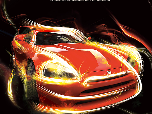 高档大气速度与激情海报263酷到炸的萝莉耶一希品牌设计高档商务团队