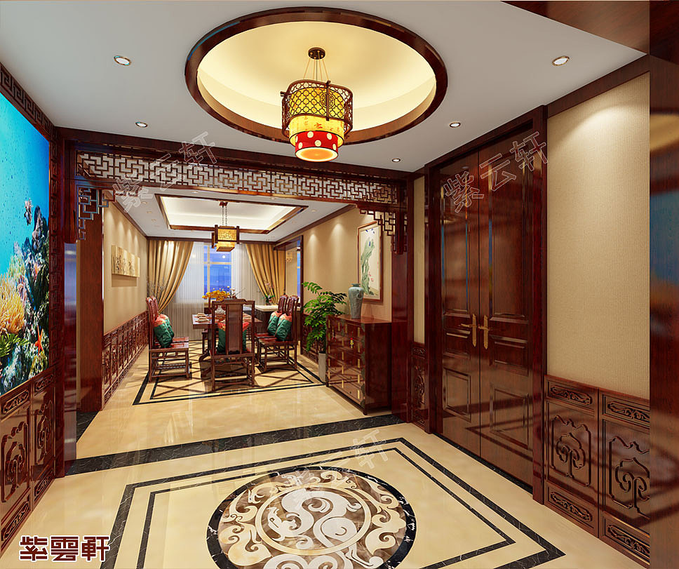 门厅玄关传统中式装修