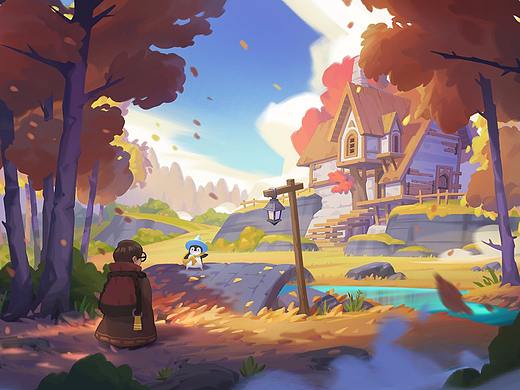 好似风中落叶（个人主页-ZMjk0NTgwNDQ=） - 创作习作 - 站酷设计师桔子心原创素材 - 站酷ZCOOL