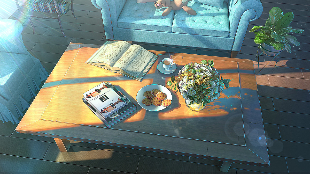 客厅（图ZMjE1MzM2MzY0） - 游戏原画 - 站酷设计师行之LV原创素材 - 站酷ZCOOL