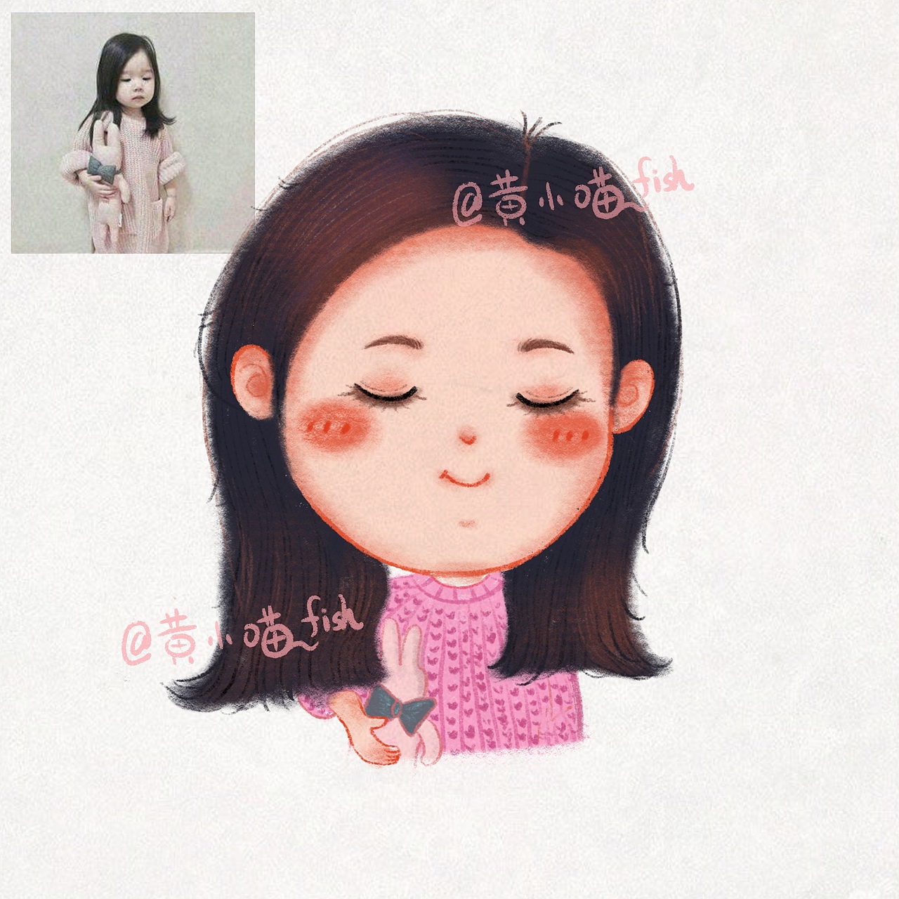 原创可爱头像（图ZMTkxMTIzNjI4） - 创作习作 - 站酷设计师黄小喵fish原创素材 - 站酷ZCOOL