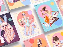 2019年12月第一周插畫習(xí)作