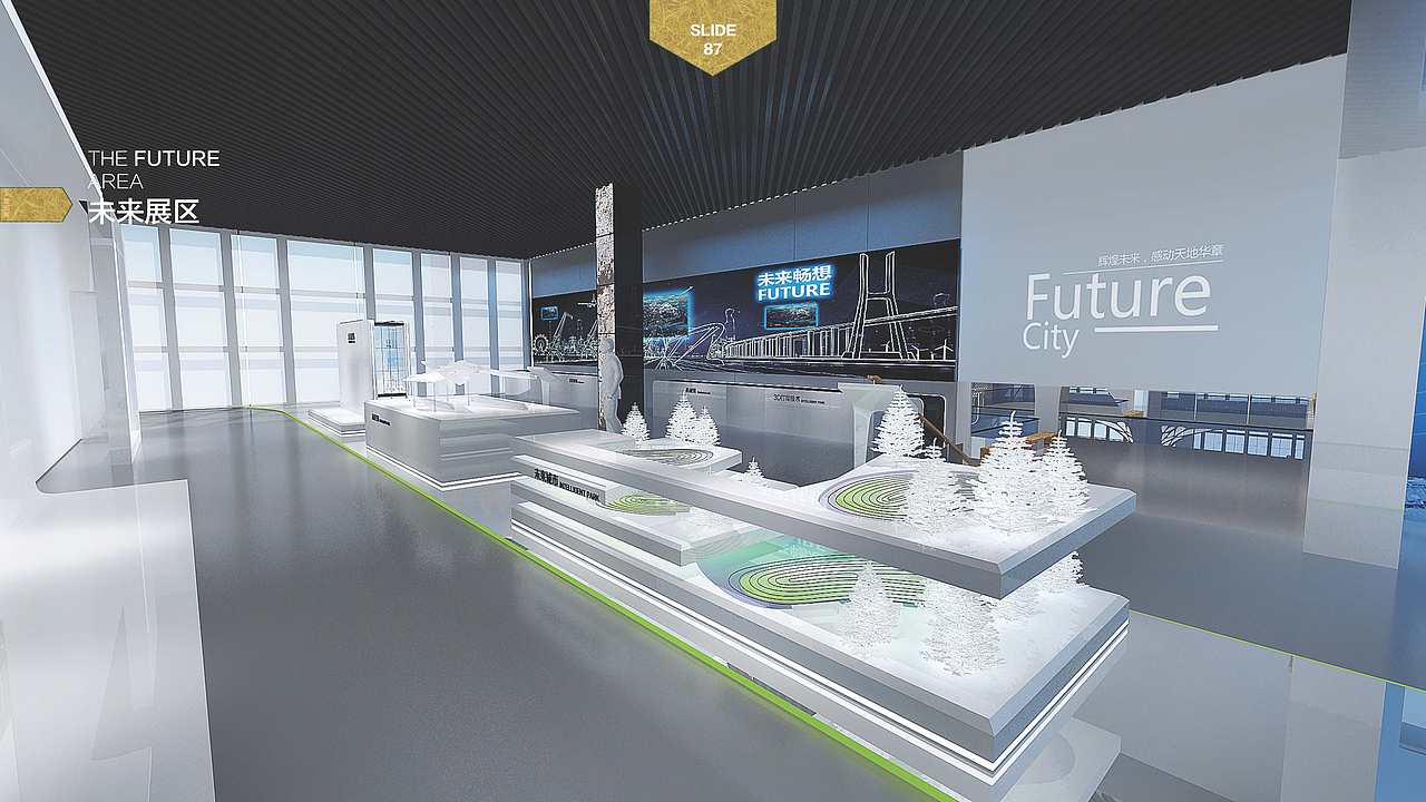 滨州城市规划展示馆升级改造方案（图ZMTE0Mzc3MzI4） - 展陈设计 - 站酷设计师珊妞原创素材 - 站酷ZCOOL