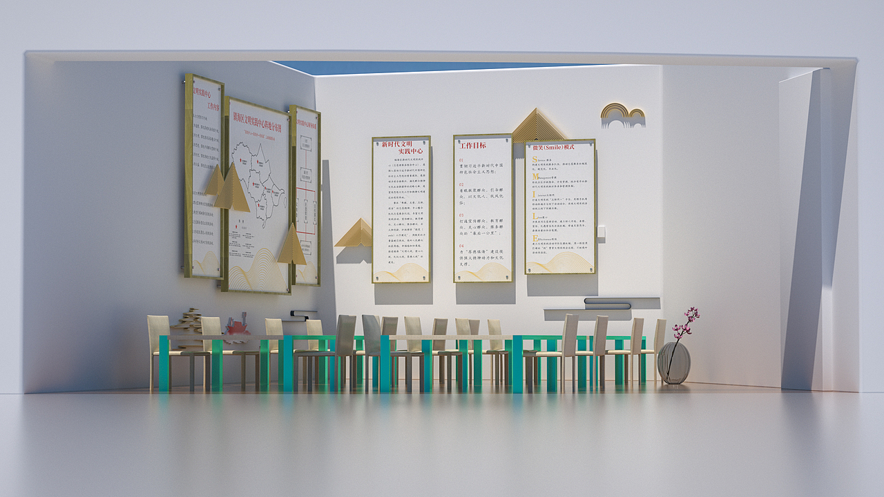 新时代文明实践中心文化墙（图ZMTY2NzY2NDY0） - 宣传物料 - 站酷设计师張吉祥原创素材 - 站酷ZCOOL