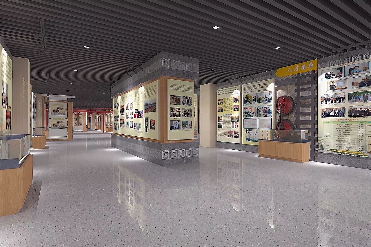 小学校园文化展厅及功能空间设计