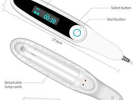 速卖通平台+产品（紫外线光疗仪）精修+详情页设计