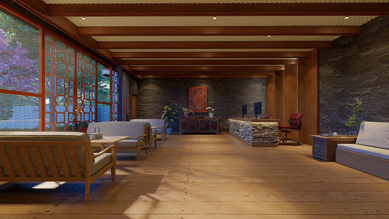 民宿设计(藏式)