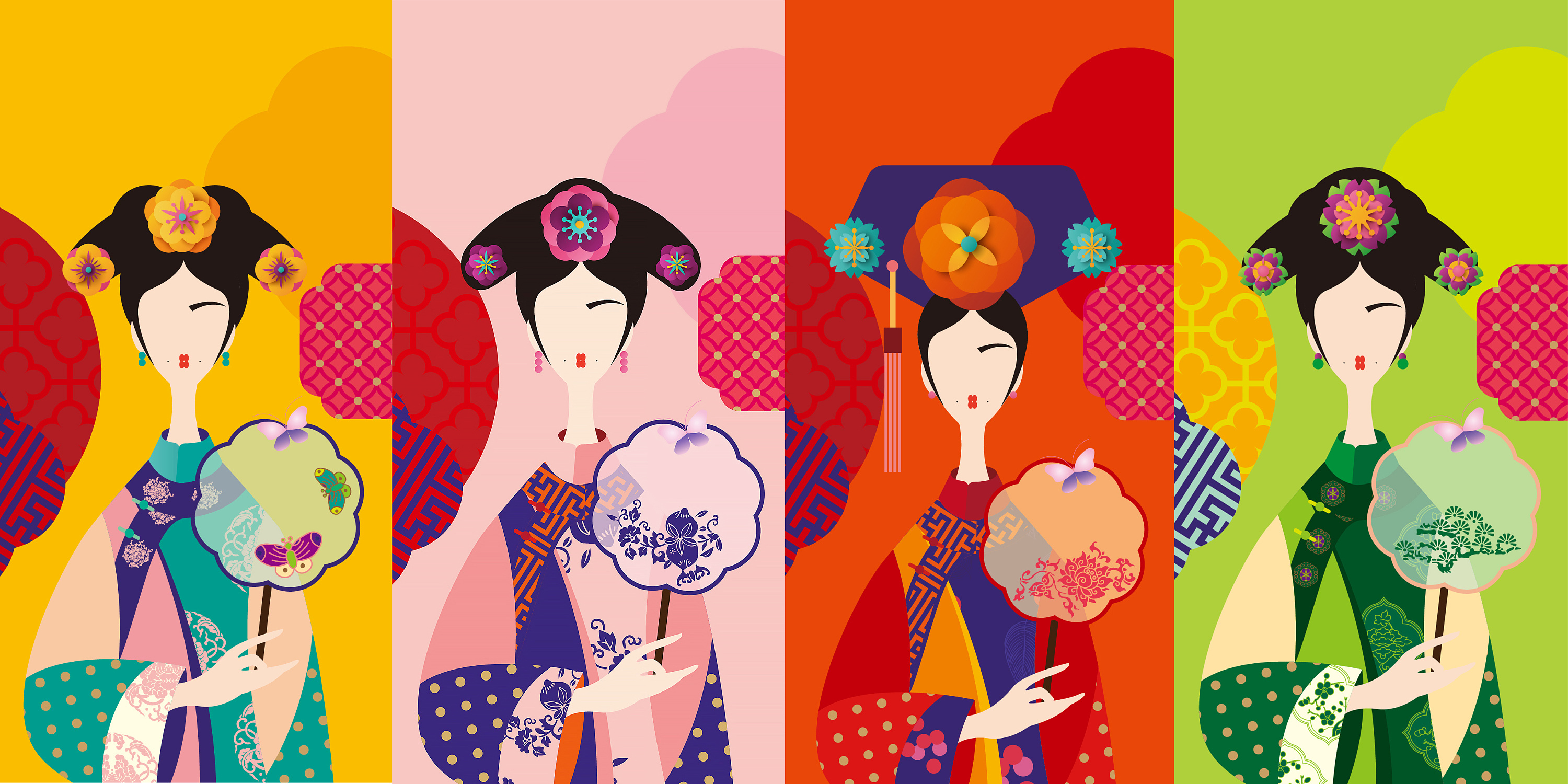 娘娘吉祥x哈根达斯品牌联合营销衍生品设计文创设计