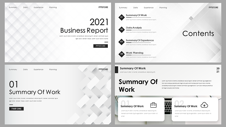 【耀你好看】工作总结欧美风极简商务时尚PPT2.0（图ZMjQ4Njc2NTY0） - PPT/Keynote - 站酷设计师熊猫大人pandaren原创素材 - 站酷ZCOOL