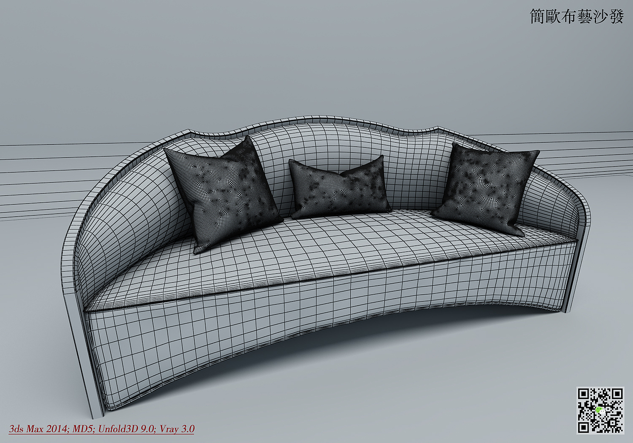 简欧布艺沙发（页尾有彩蛋）（图ZNjIzNzQ3NjQ=） - 家装设计 - 站酷设计师yk1086原创素材 - 站酷ZCOOL