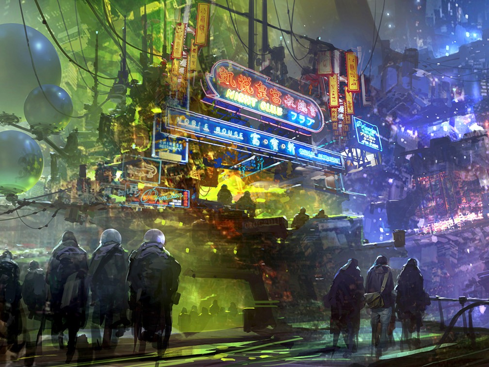 朱峰BOSS的《星际特工：千城之城》概念稿欣赏