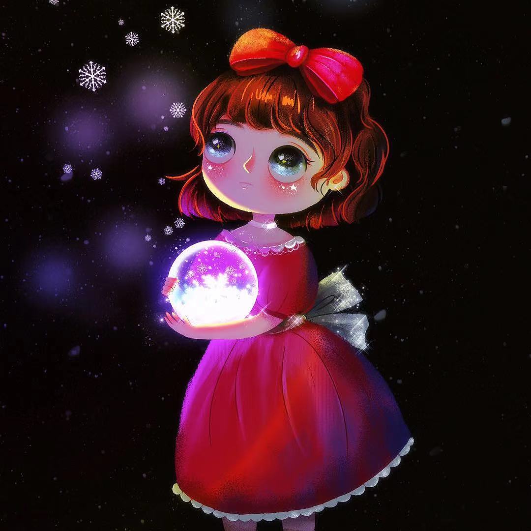 儿童插画头像