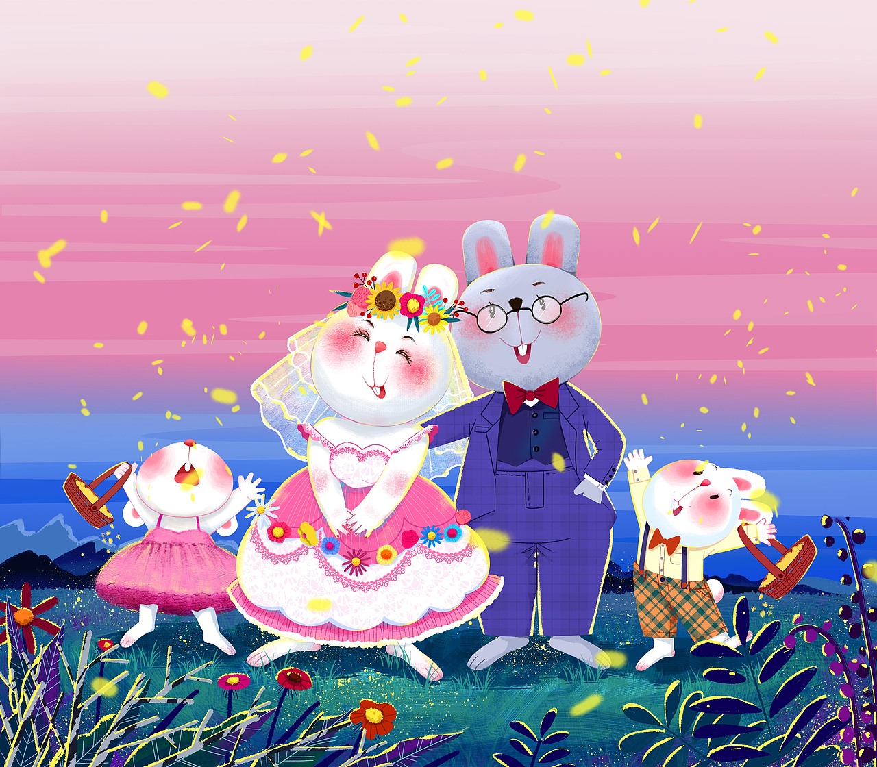 1-2月份作品小结（图ZMjkwNDA4MTAw） - 儿童插画 - 站酷设计师牧风人1原创素材 - 站酷ZCOOL