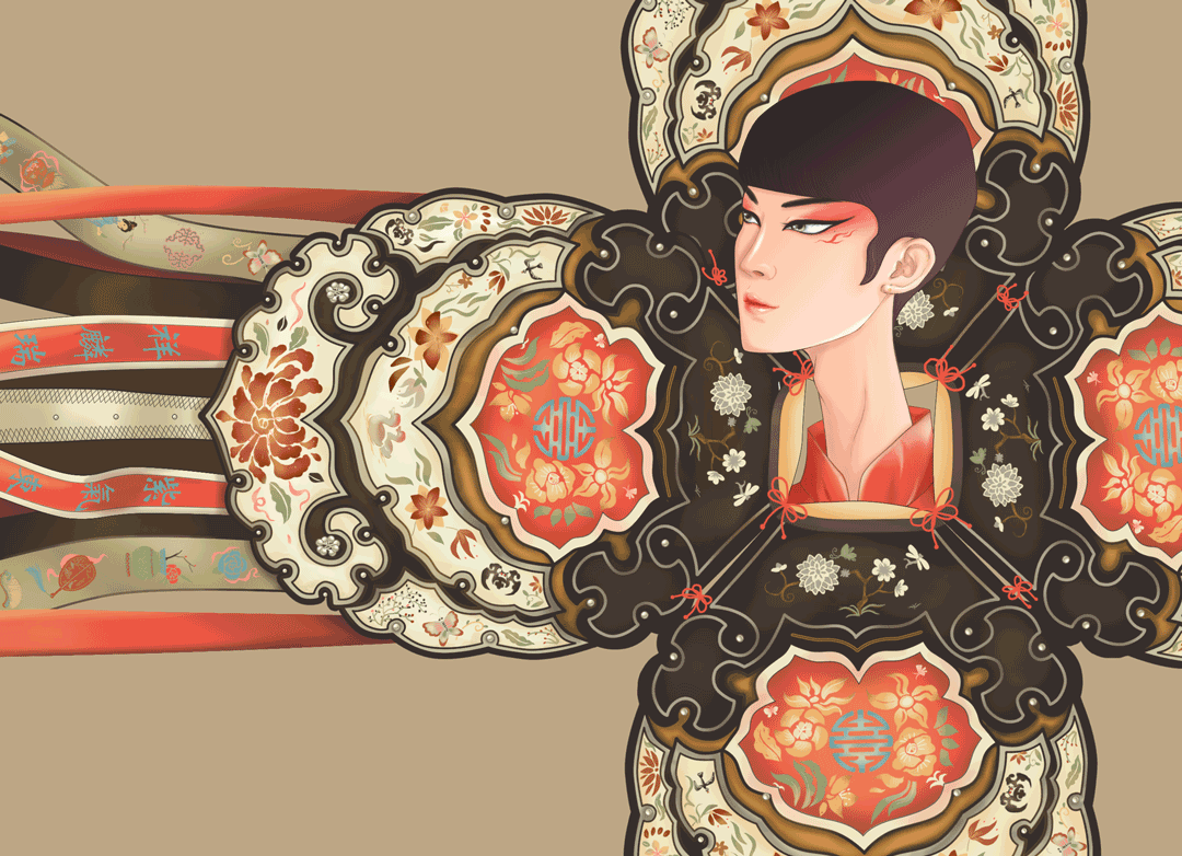 民国系列！全（图ZNzQ5ODU0NDA=） - 商业插画 - 站酷设计师金灿灿_103原创素材 - 站酷ZCOOL