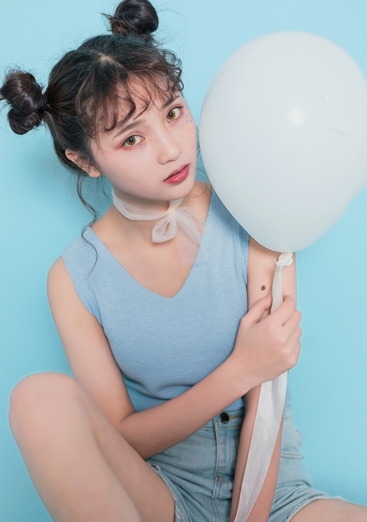 气球少女（图ZMTMwODQ4NjM2） - 人像摄影 - 站酷设计师Super777原创素材 - 站酷ZCOOL