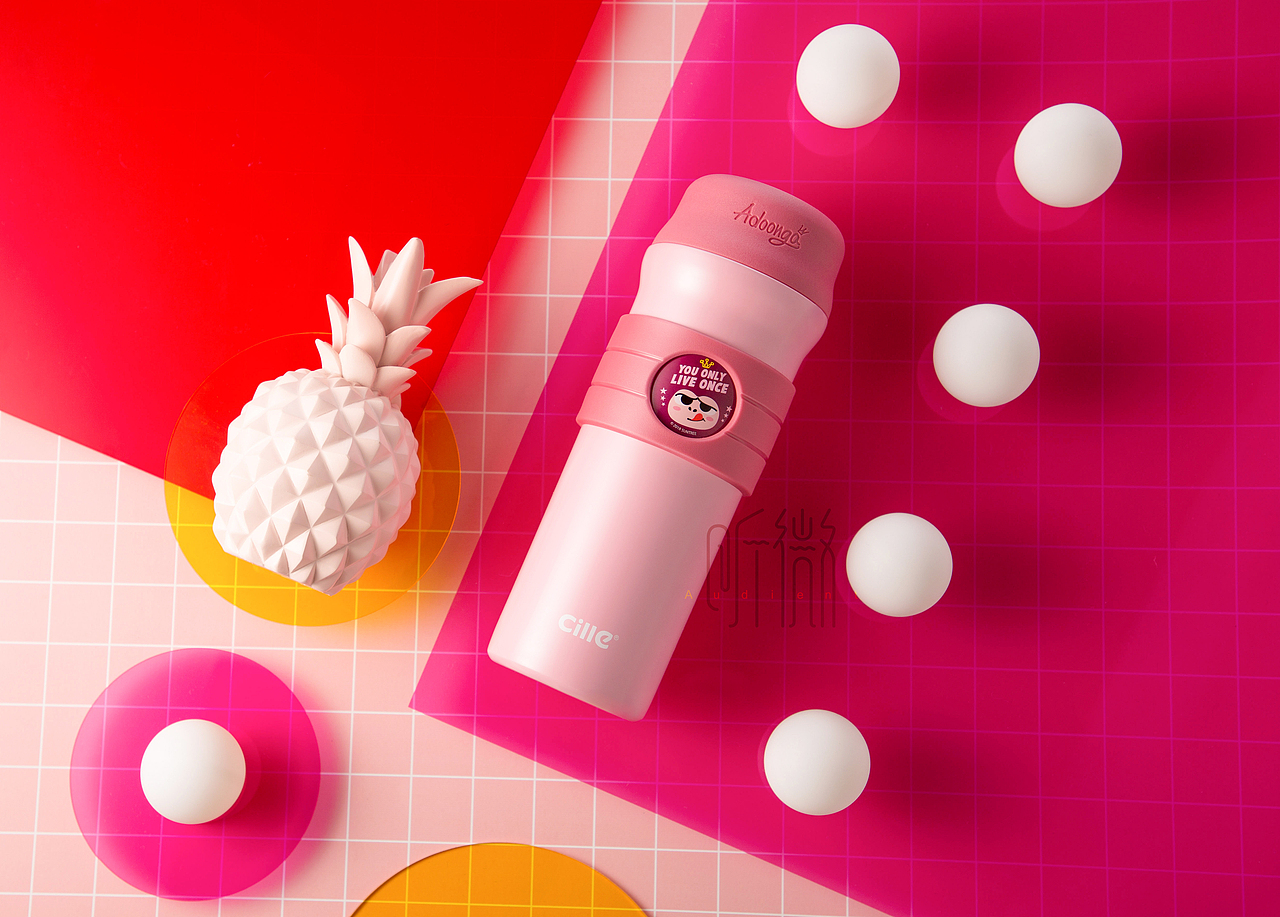 时尚保温杯（图ZMTM1MjY4MTUy） - 产品摄影 - 站酷设计师听微视觉原创素材 - 站酷ZCOOL