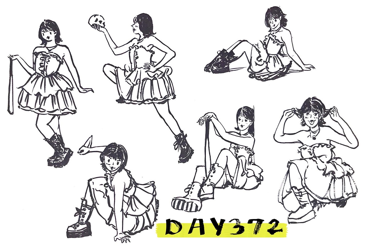 速写60天挑战第七次2023年9月到10月