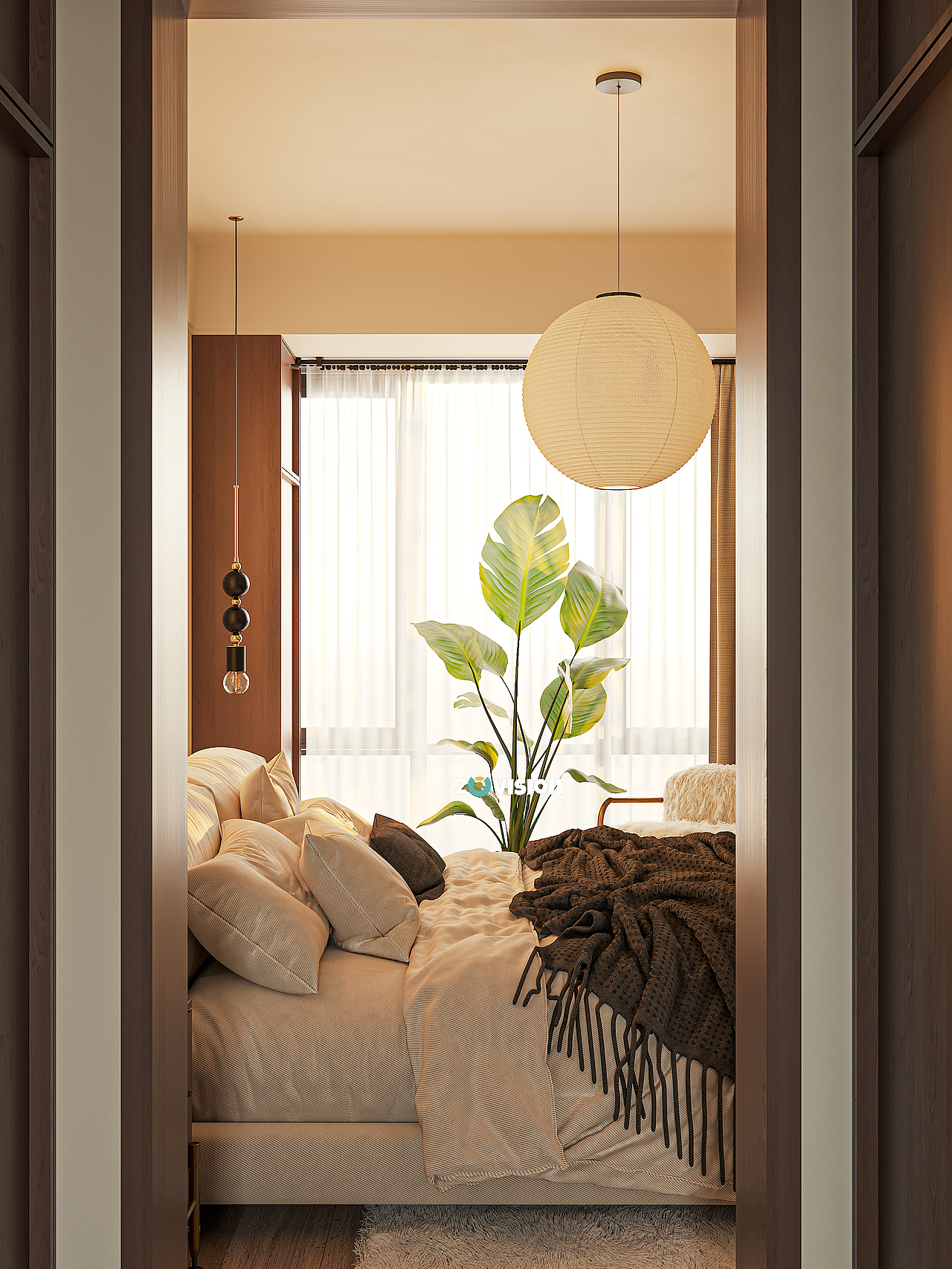 卧室（图ZMzQ1NTYyMDky） - 家装设计 - 站酷设计师好戏人生原创素材 - 站酷ZCOOL