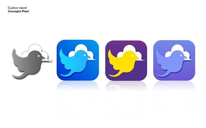 布谷旅行logo设计