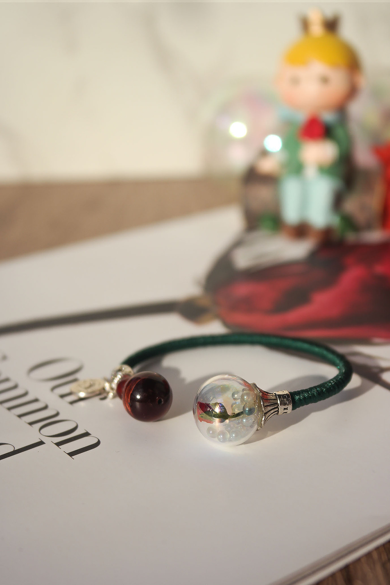 【气泡说】[小王子与玫瑰］手工复古气泡手镯