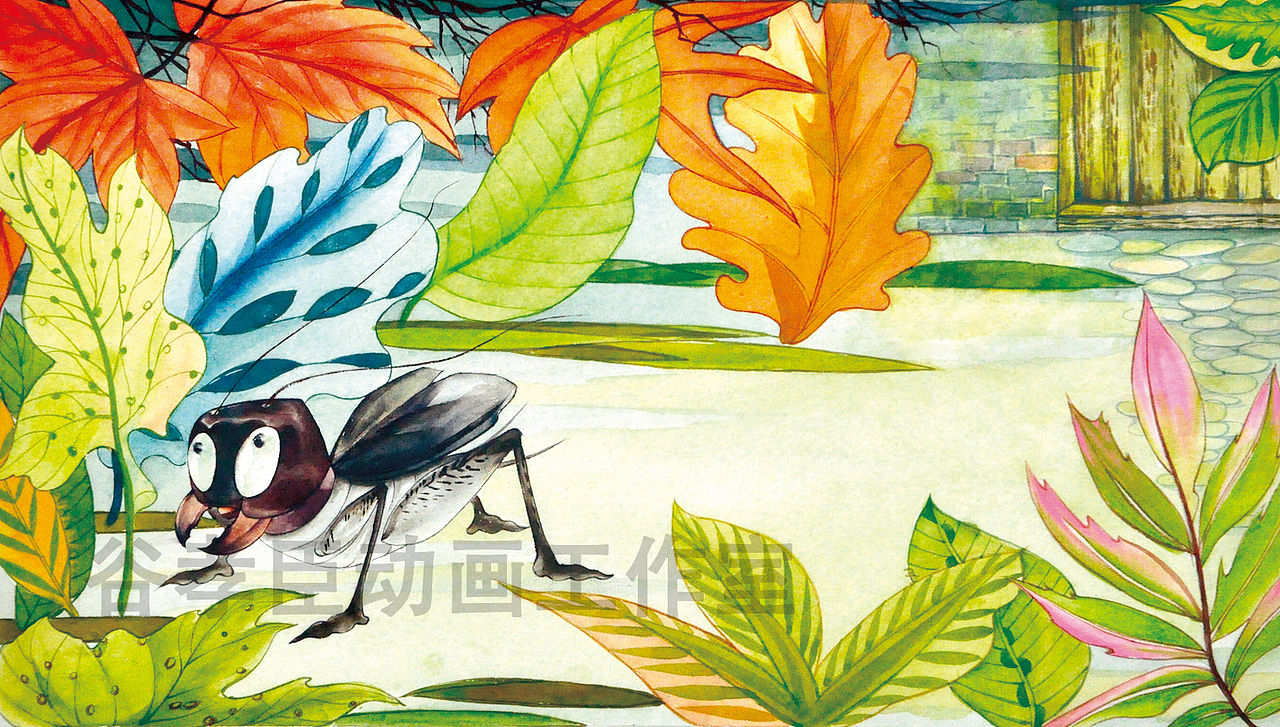 《叶片上的童话》 小蛐蛐儿的故事