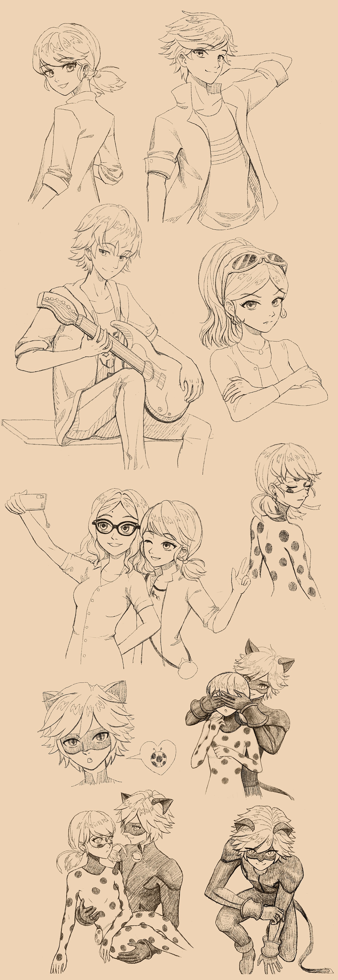 Miraculous ladybug同人合集