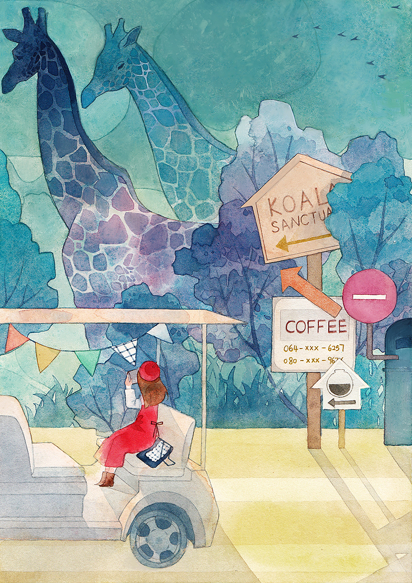 万赞歌系列插画