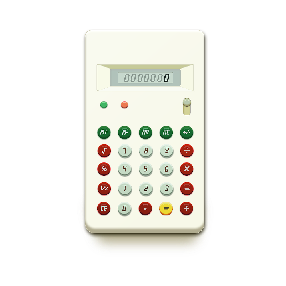 计算器（图ZOTA0NjcyNDQ=） - 电子产品 - 站酷设计师得偿所愿原创素材 - 站酷ZCOOL