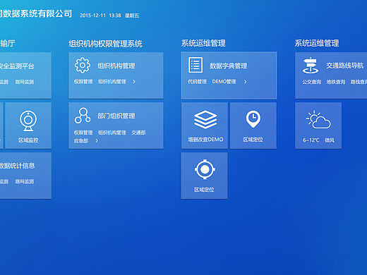 Win8后台界面