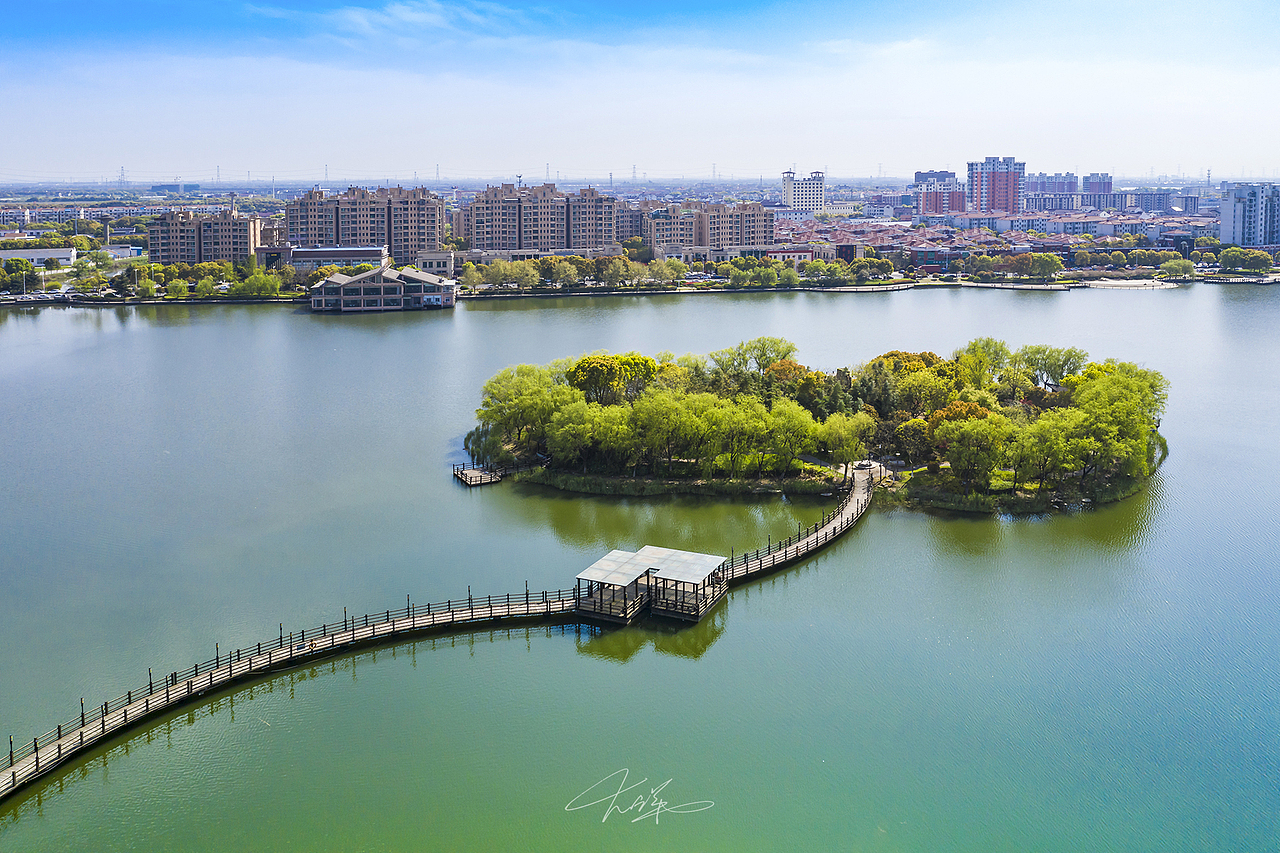 汾湖镇芦墟大渠荡生态公园