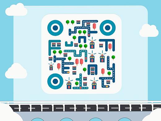 二维码动效（个人主页-ZNDUzMDEwMTI=） - 动画片 - 站酷设计师设计小龍原创素材 - 站酷ZCOOL