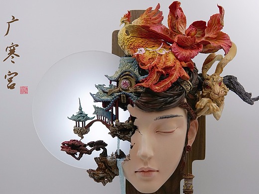 广寒宫·秋鸾   上色作品手工艺-手办/模玩5595878timo模型工作室4年