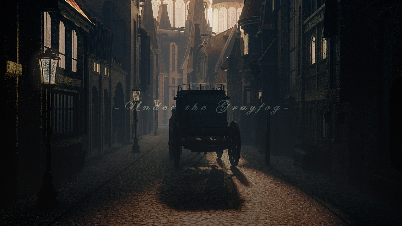 诡秘之主——奇迹师马车|三维|场景|evolto_原创作品-站酷zcool