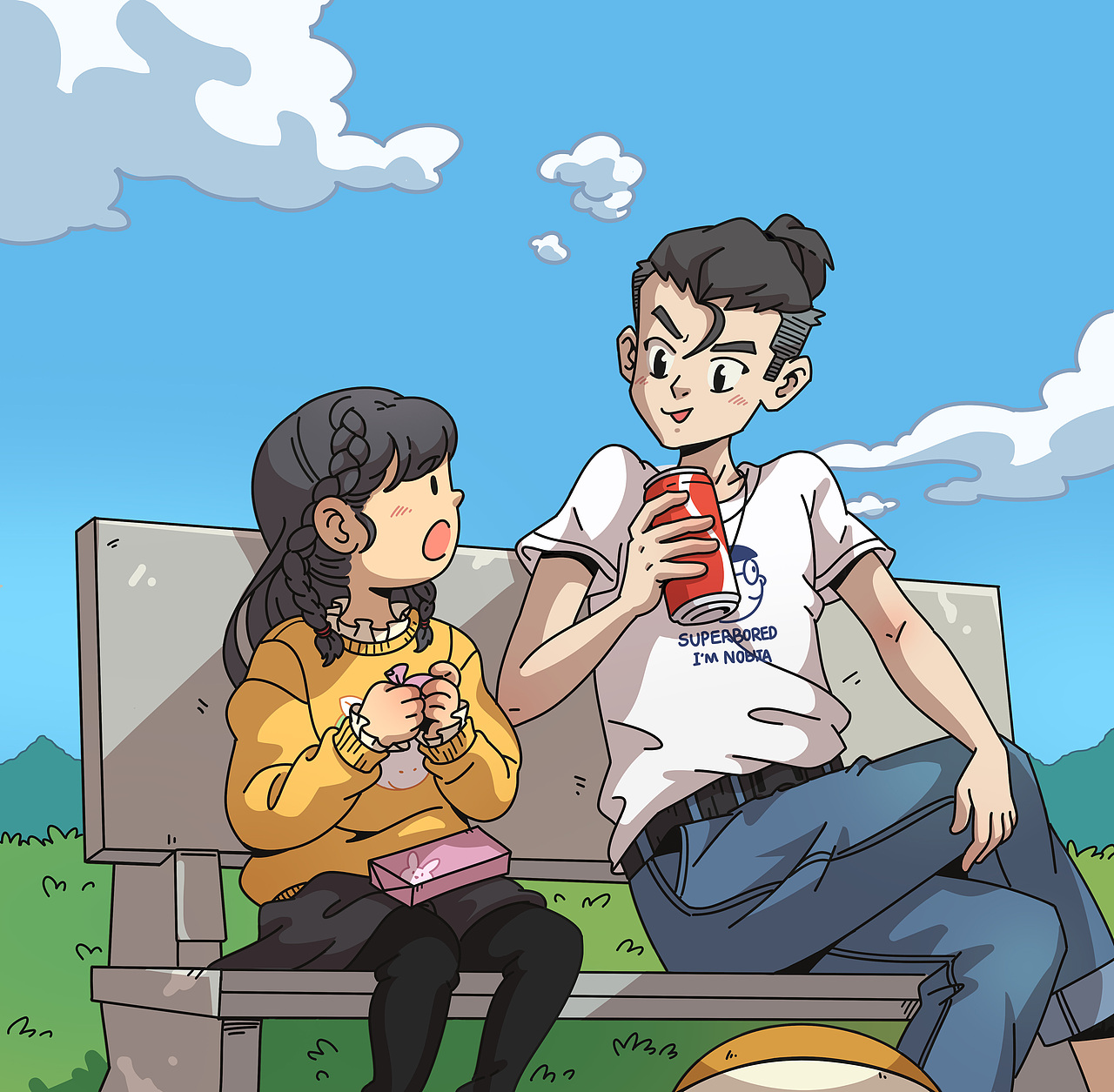 开启自由画师的2021（图ZMjgzNTM1MDY0） - 商业插画 - 站酷设计师锋漫必露原创素材 - 站酷ZCOOL