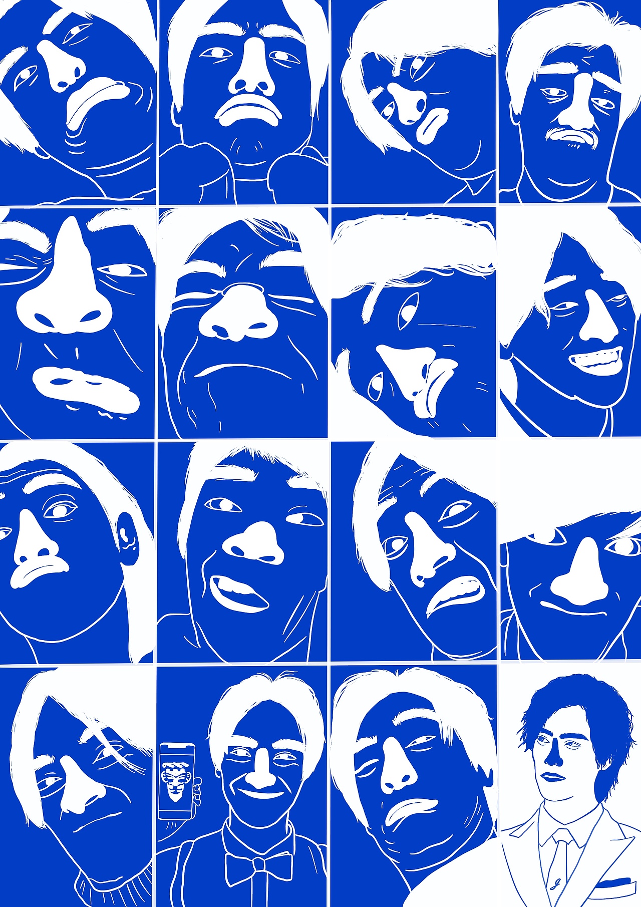 间接性发奋图强 | procreate头像插画（图ZMjAwMjg5MDY4） - 创作习作 - 站酷设计师鳳梨寺住持原创素材 - 站酷ZCOOL