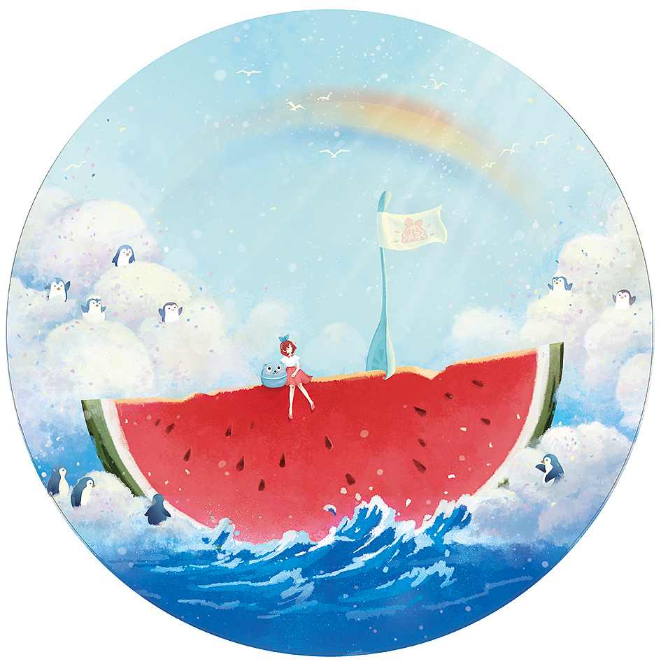 给境小仙曲奇品牌绘制的一组包装插画（图ZOTU3NjI2OTI=） - 商业插画 - 站酷设计师ANKELgame原创素材 - 站酷ZCOOL