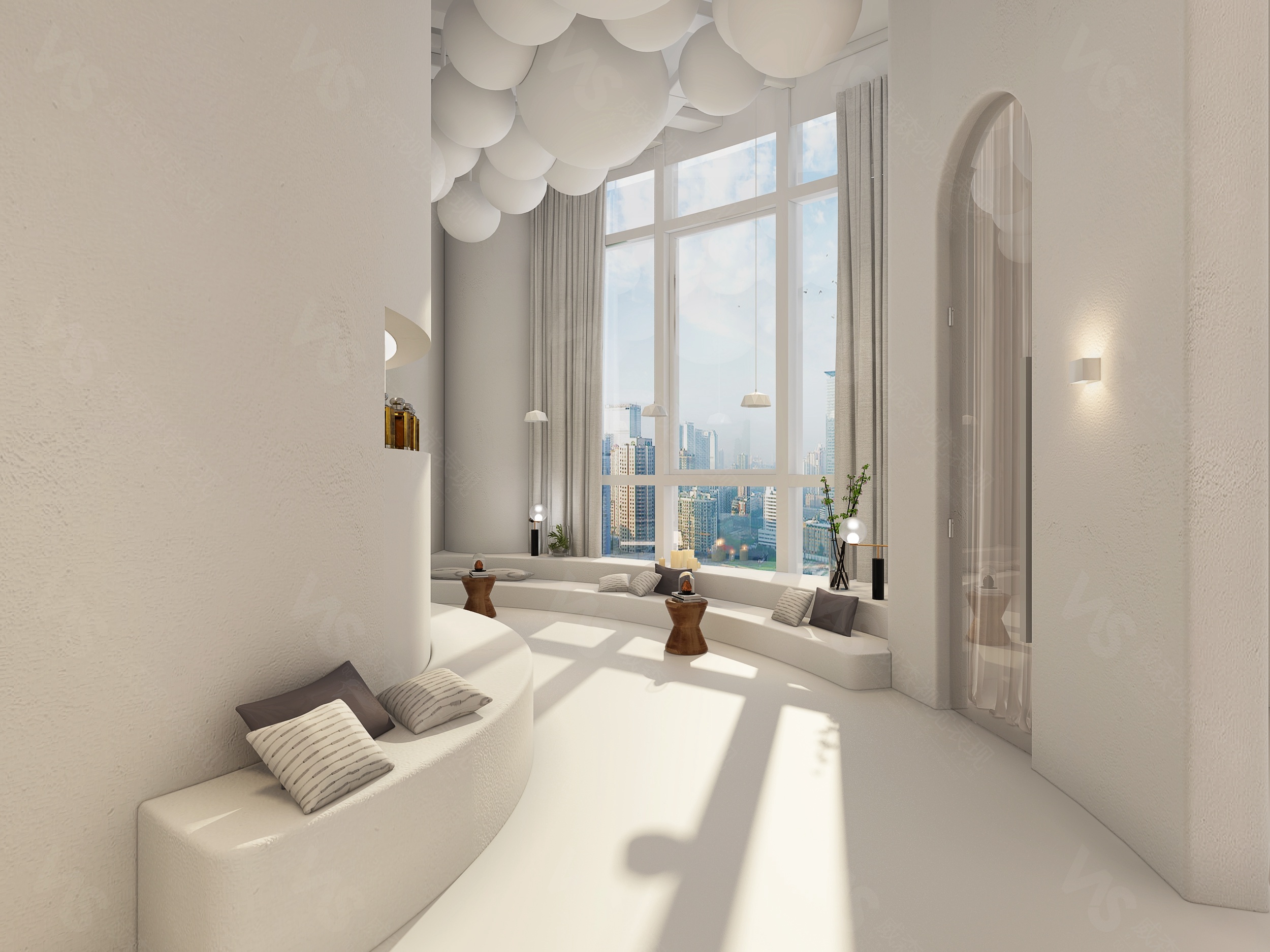 瑜伽馆设计《禅》