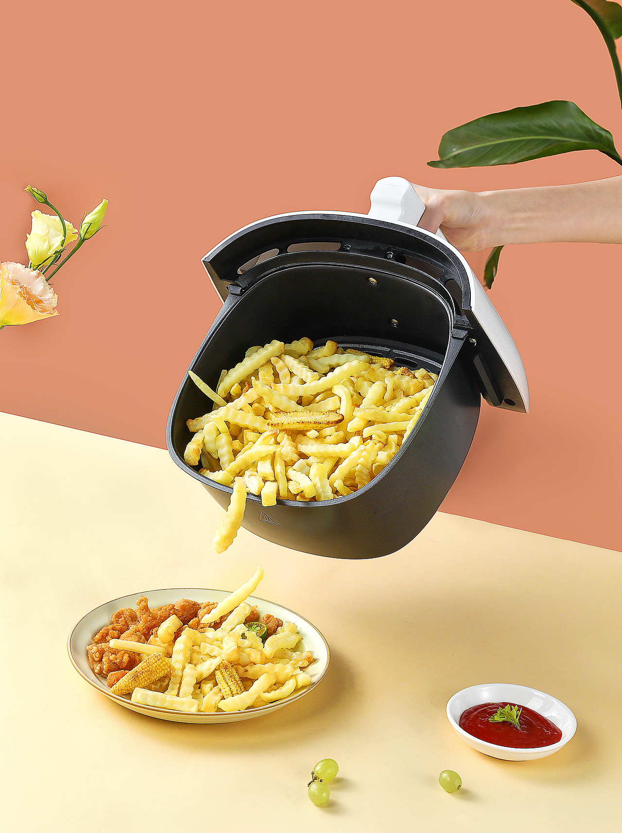 空气炸锅（图ZMjk2MDgzMzQ0） - 产品摄影 - 站酷设计师温德曼原创素材 - 站酷ZCOOL