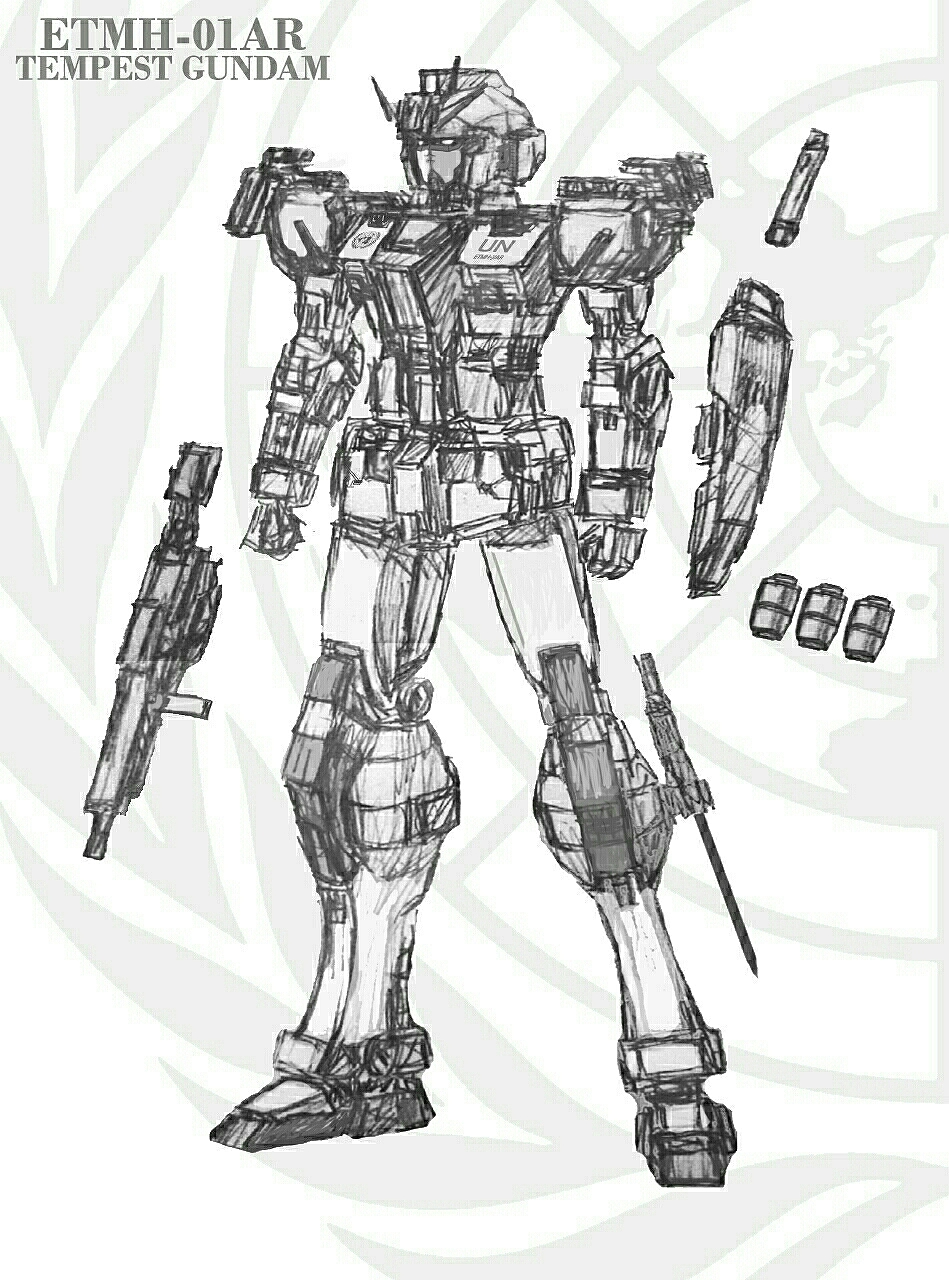 原创系列《Mobile Suit Gundam:The Spear of UN》（图ZMTY3Njg2ODg0） - 其他动漫 - 站酷设计师八洲伊安原创素材 - 站酷ZCOOL