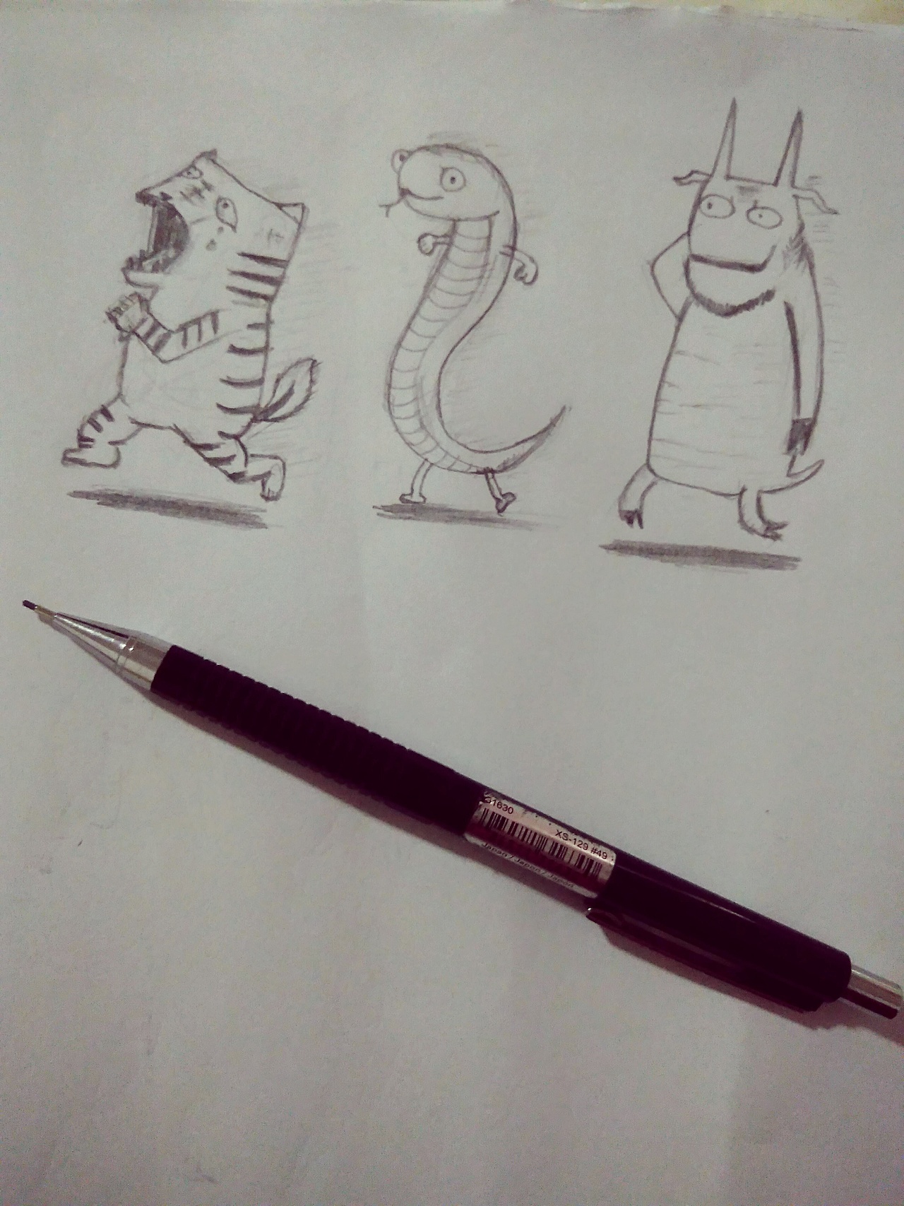 手绘练习-2016年11月（图ZNjU3MDUyNjg=） - 创作习作 - 站酷设计师危兵濒危原创素材 - 站酷ZCOOL