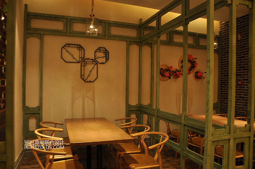 深圳李白四川料理店餐厅装潢设计(天虹店)（图ZNzgyMzA2Mjg=） - 家装设计 - 站酷设计师鼎尚联合设计原创素材 - 站酷ZCOOL