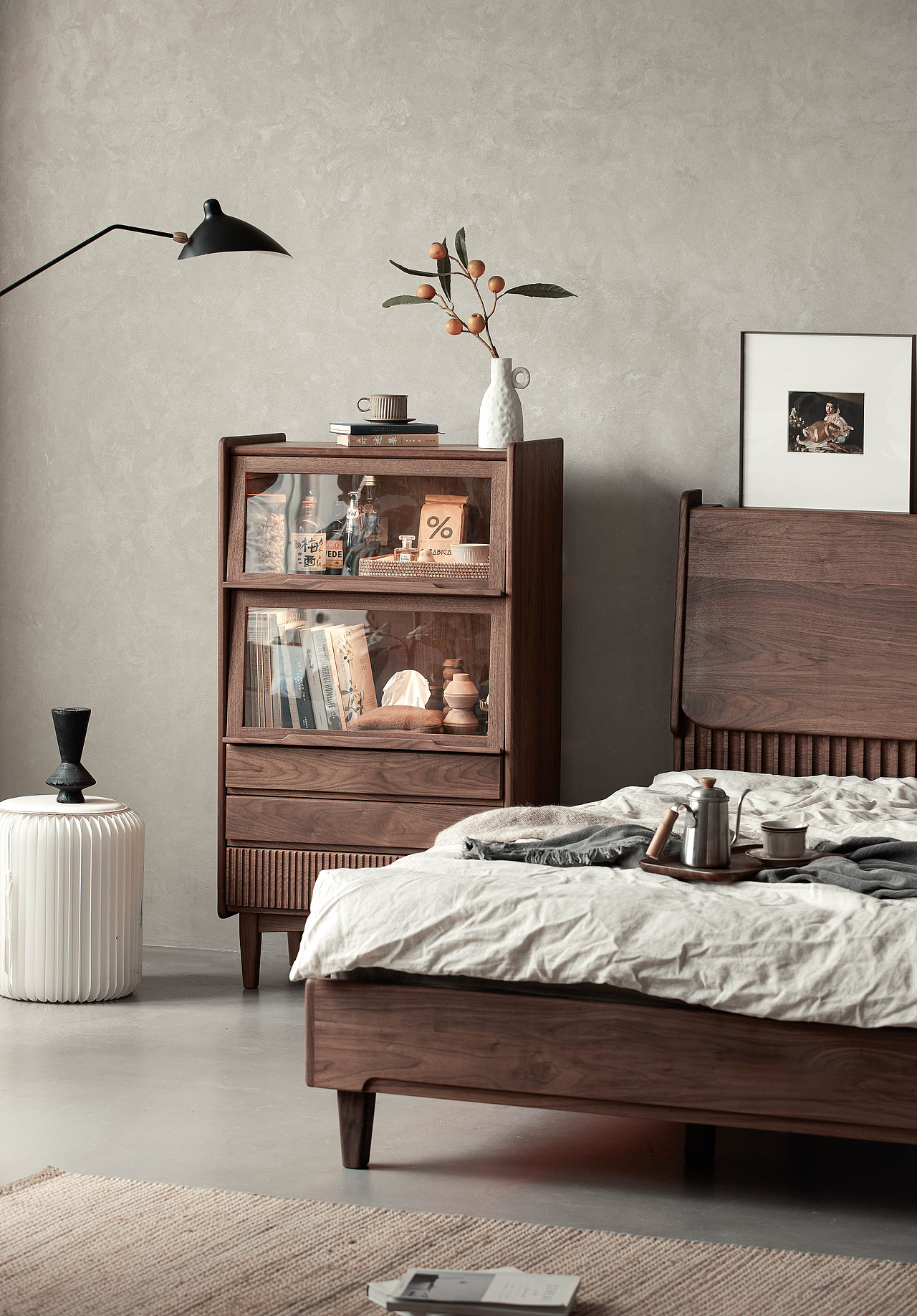 日落边柜——定格光影瞬间