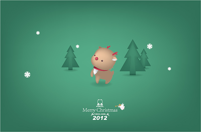 福宝圣诞贺图（图ZNzg2MjAyOA==） - 新锐潮流插画 - 站酷设计师庄正原创素材 - 站酷ZCOOL