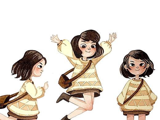 近期水彩人物