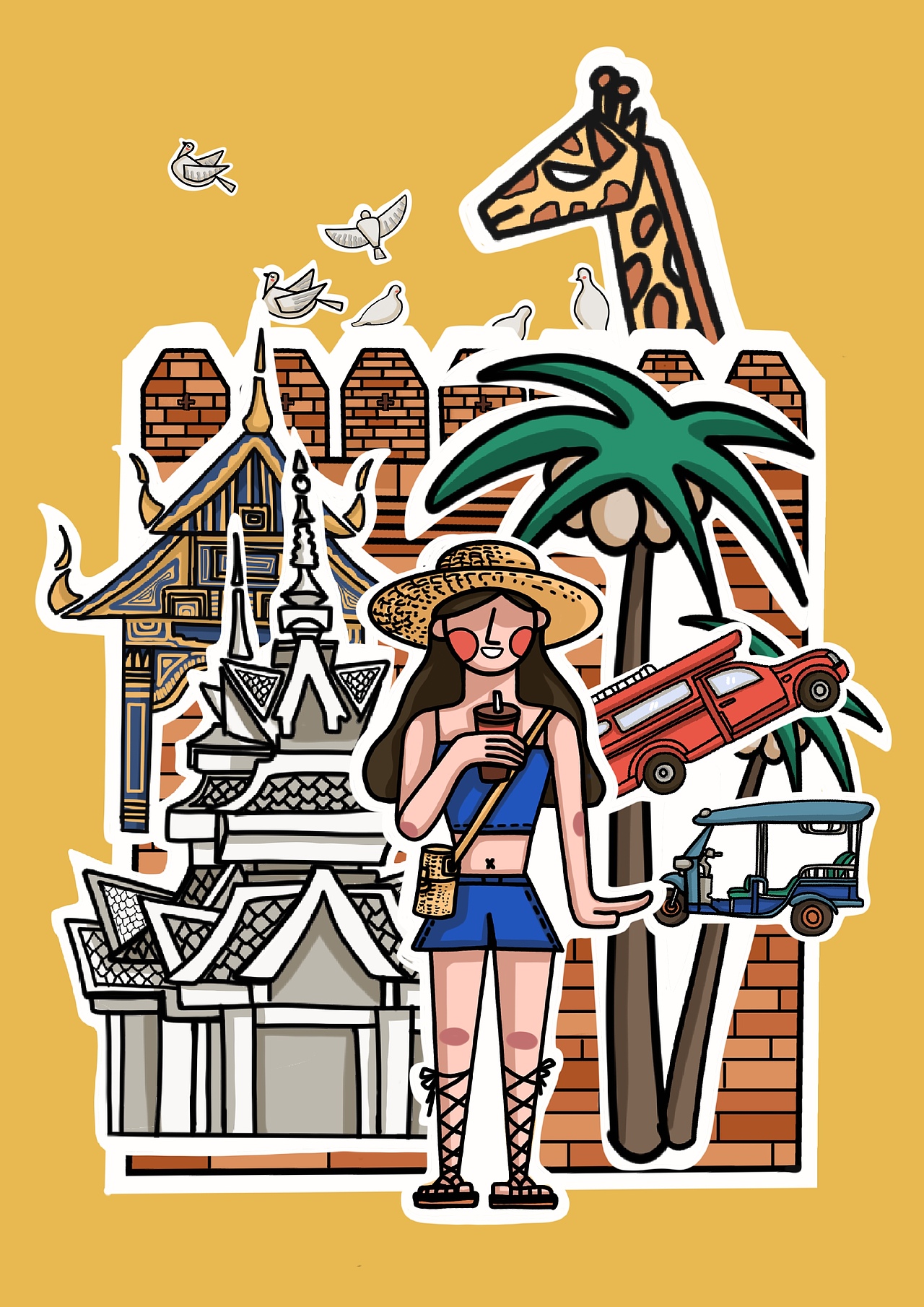 《漫·城》文创产品设计（图ZMjIxODAyNzI4） - 宣传物料 - 站酷设计师文创资源库原创素材 - 站酷ZCOOL