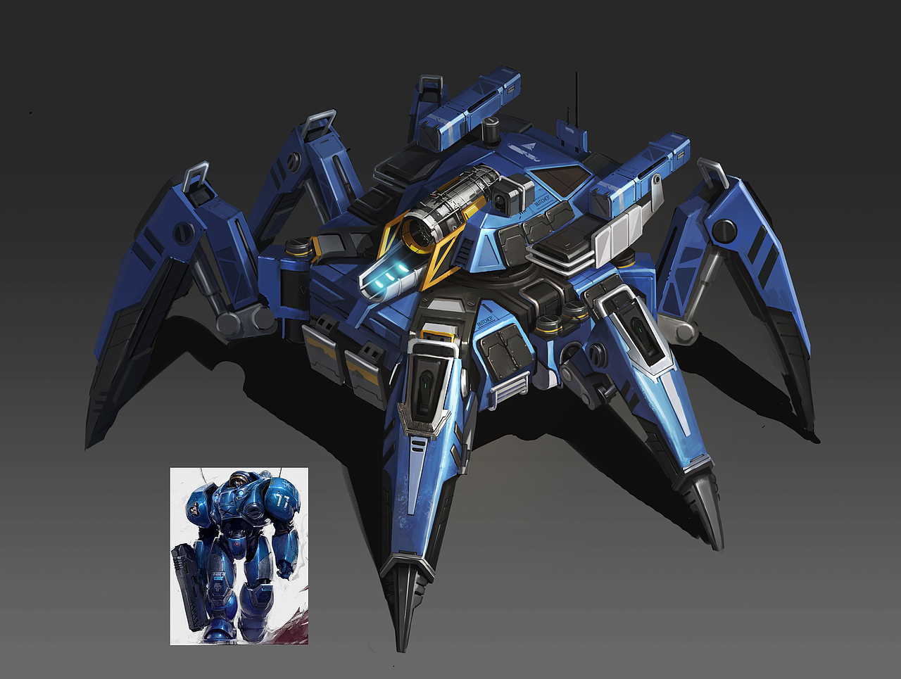 一些机械（图ZMTYxNTIyMjA4） - 游戏原画 - 站酷设计师广州易云原创素材 - 站酷ZCOOL